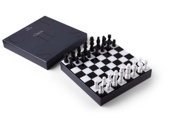 Jeu d'échecs noir&blanc